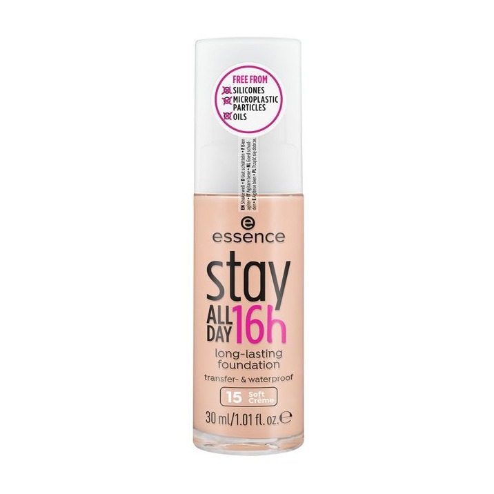 

Тональная основа Essence, Stay All Day 16h Long-Lasting