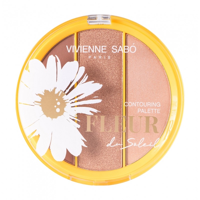 

Палетка румян и хайлайтеров Vivienne Sabo, Fleur du Soleil