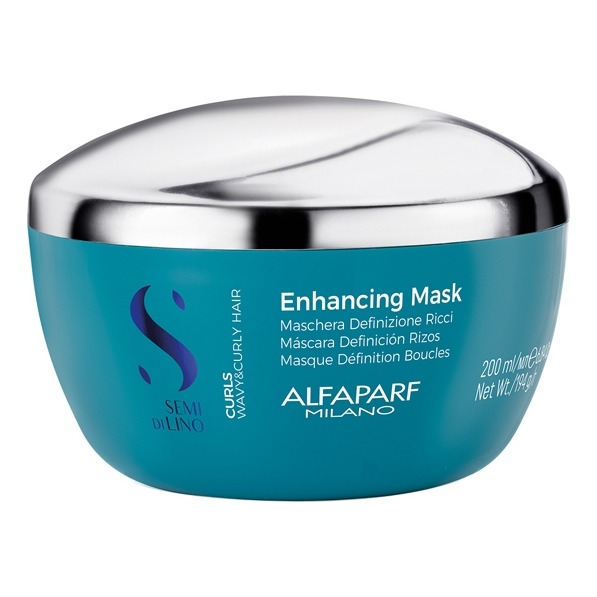 Маска для волос Alfaparf Semi Di Lino Curls Enhancing Mask - фото 1