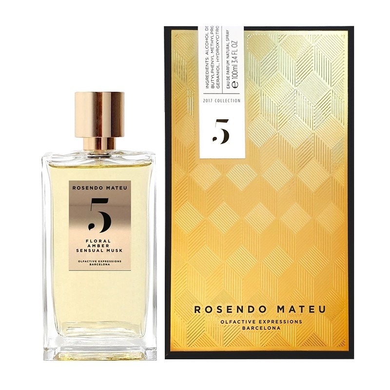 Rosendo Mateu Nº 5 Floral, Amber, Sensual Musk парфюм rosendo mateu no 5 floral amber sensual musk 100 мл