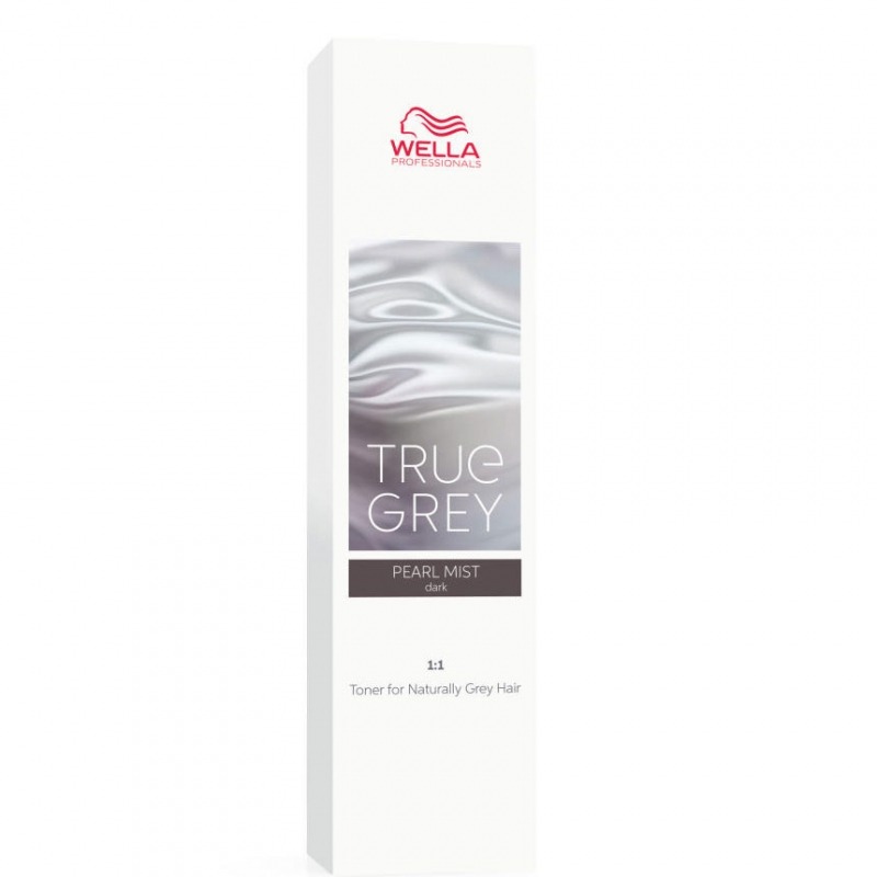 тонер wella true grey graphite shimmer dark для натуральных седых волос 60 мл Тонер для волос Wella