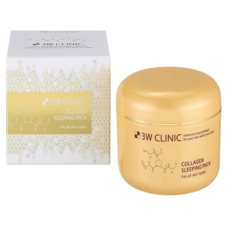 

Маска для лица 3W Clinic, Collagen Sleeping Pack