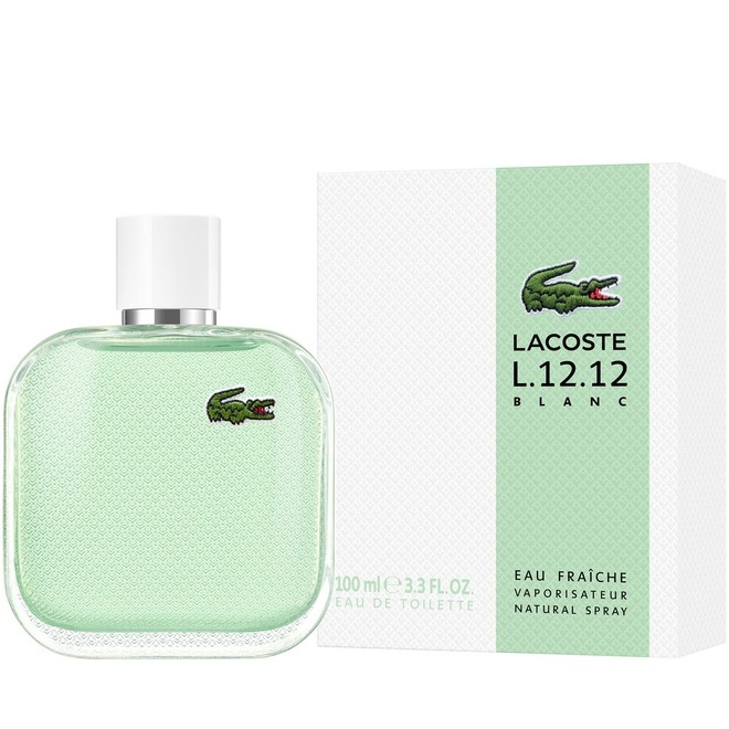 Eau de Lacoste L.12.12 Blanc Eau Fraiche Eau de Toilette For Him givenchy irresistible eau de toilette fraiche 80