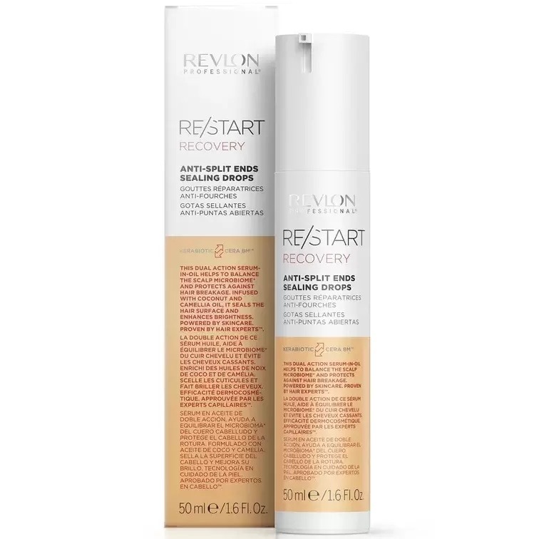 

Сыворотка для волос Revlon Professional, ReStart Recovery Anti-Split Ends Sealing Drops