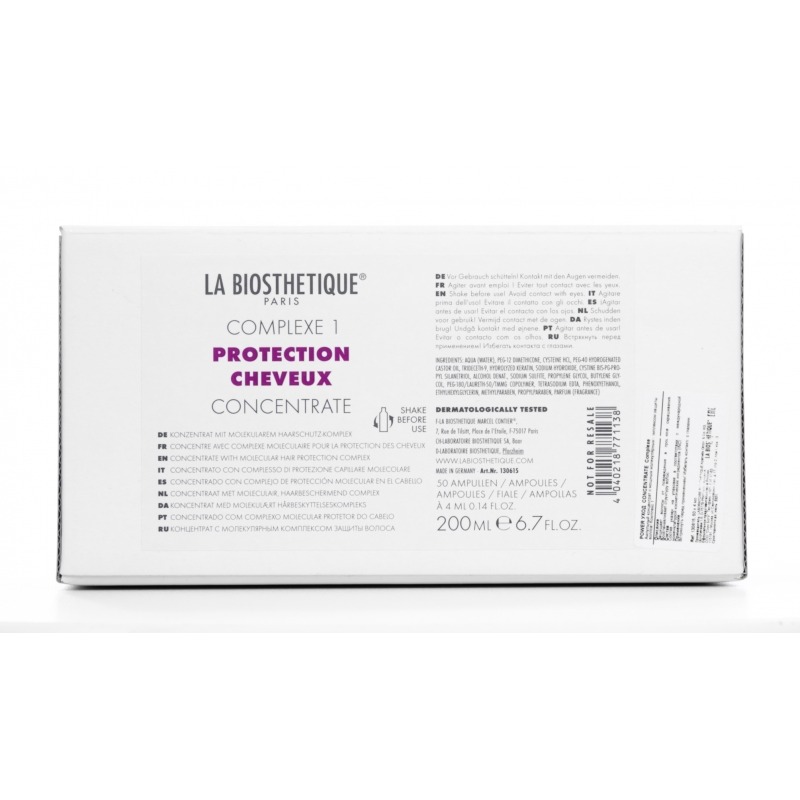 

Сыворотка для волос La Biosthetique, Complexe 1 Protection Cheveux