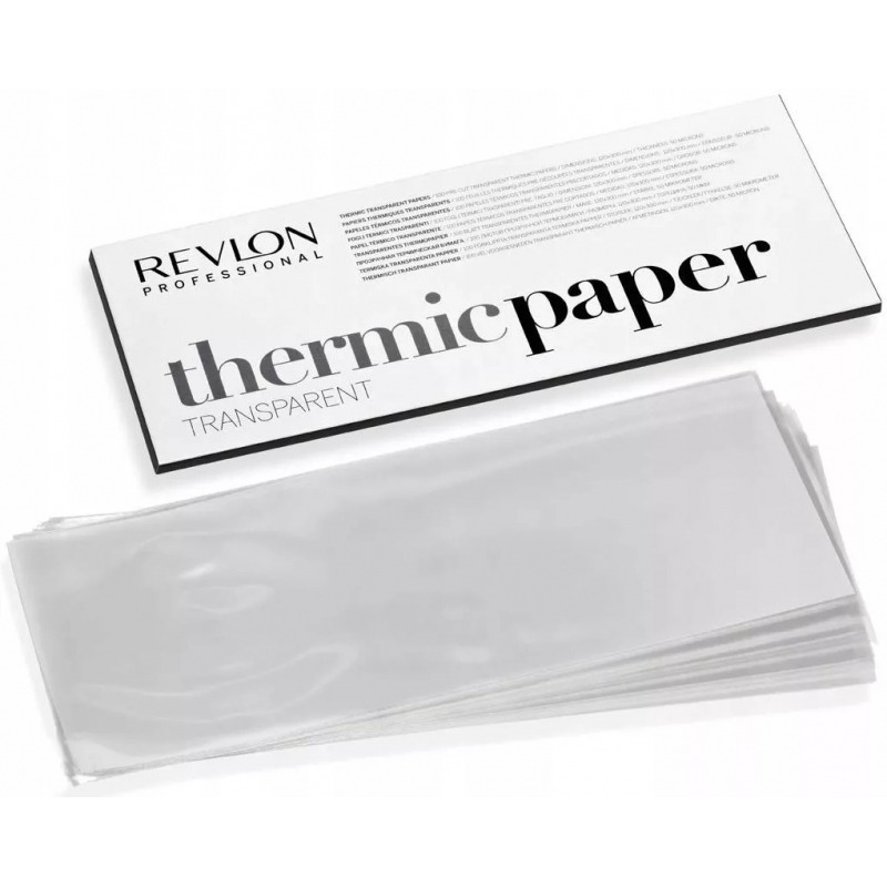 

Аксессуары для волос Revlon Professional, Transparent Thermic Paper