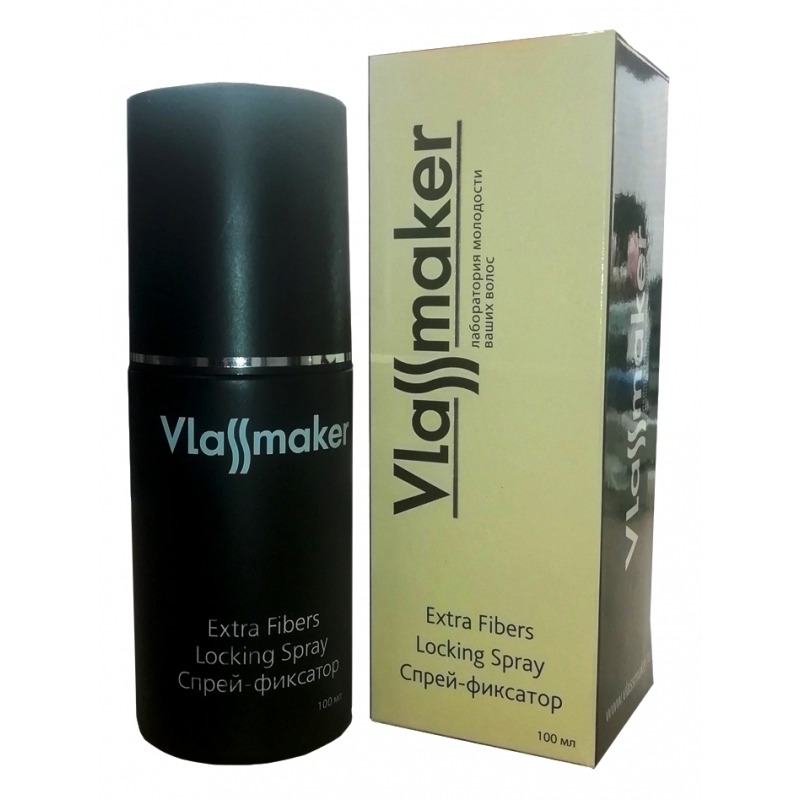 

Спрей для волос Vlassmaker, Extra Fibers Locking
