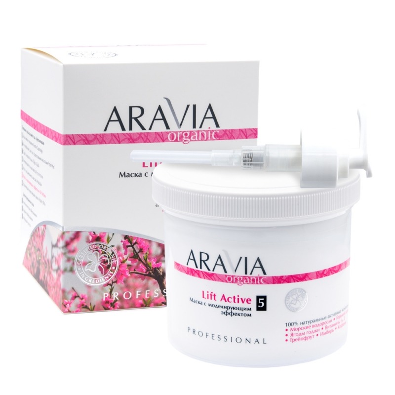 Купить Маска, 550 мл, Маска для тела Aravia Professional, Lift Active