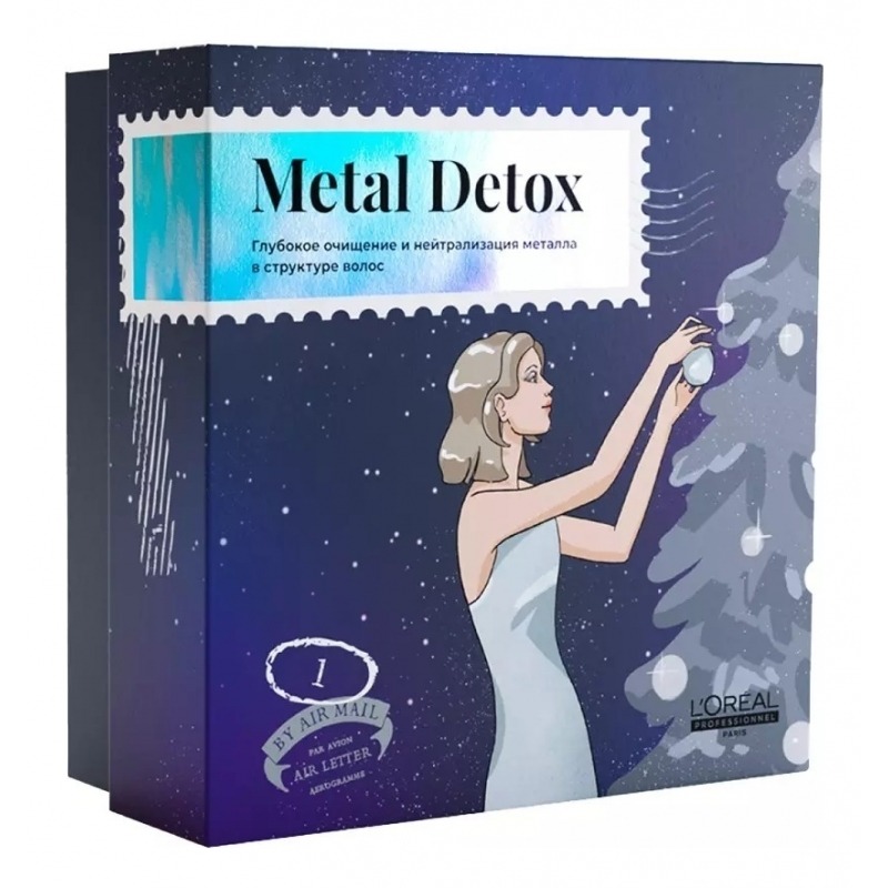 Набор для волос Loreal Professionnel Serie Expert Metal Detox - фото 1