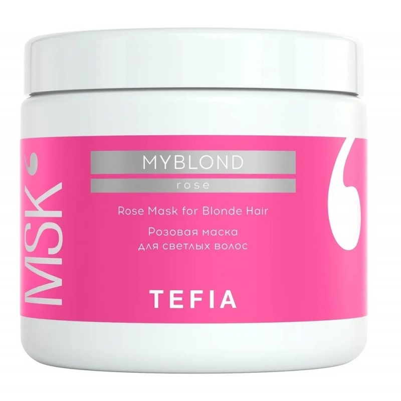 

Маска для волос Tefia, Rose Myblond
