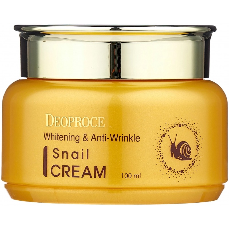 

Крем для лица Deoproce, Whitening And Anti-Wrinkle Snail