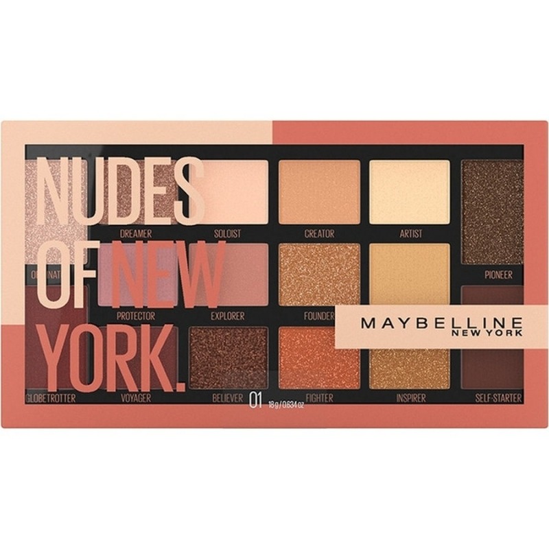 

Тени для век Maybelline, Nudes of New York