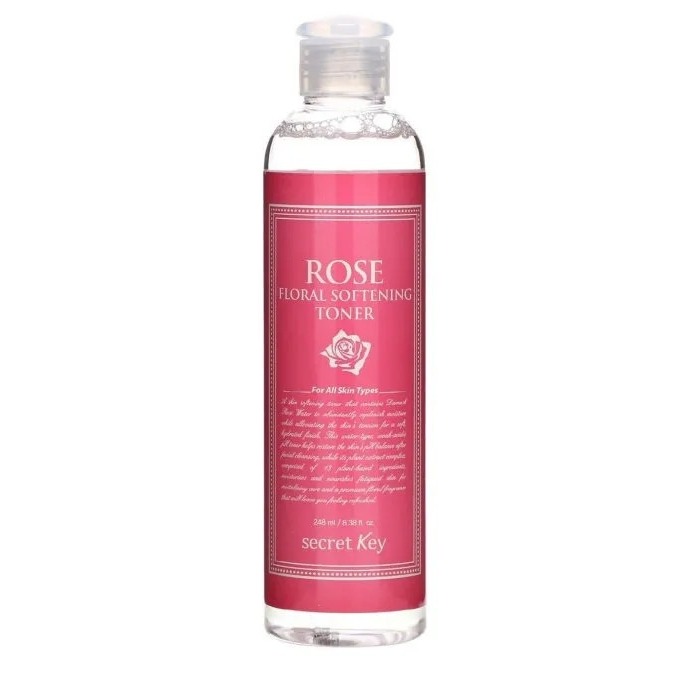 

Тонер для лица Secret Key, Rose Floral Softening