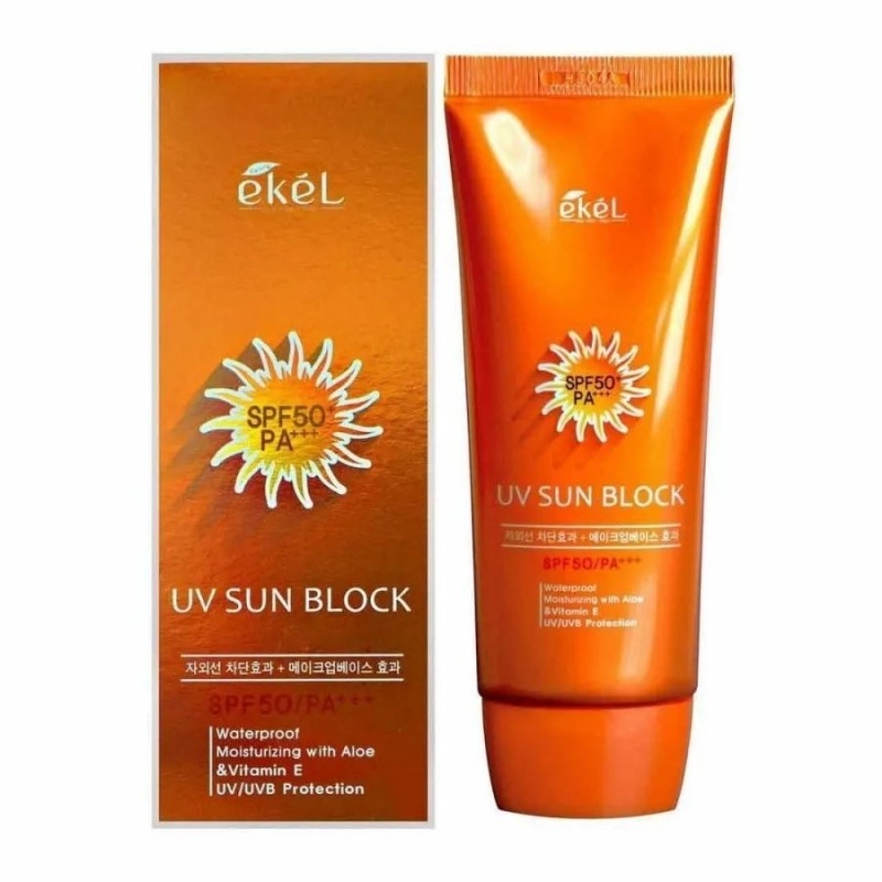 

Солнцезащитный крем Ekel, Sun block SPF50+ PA+++