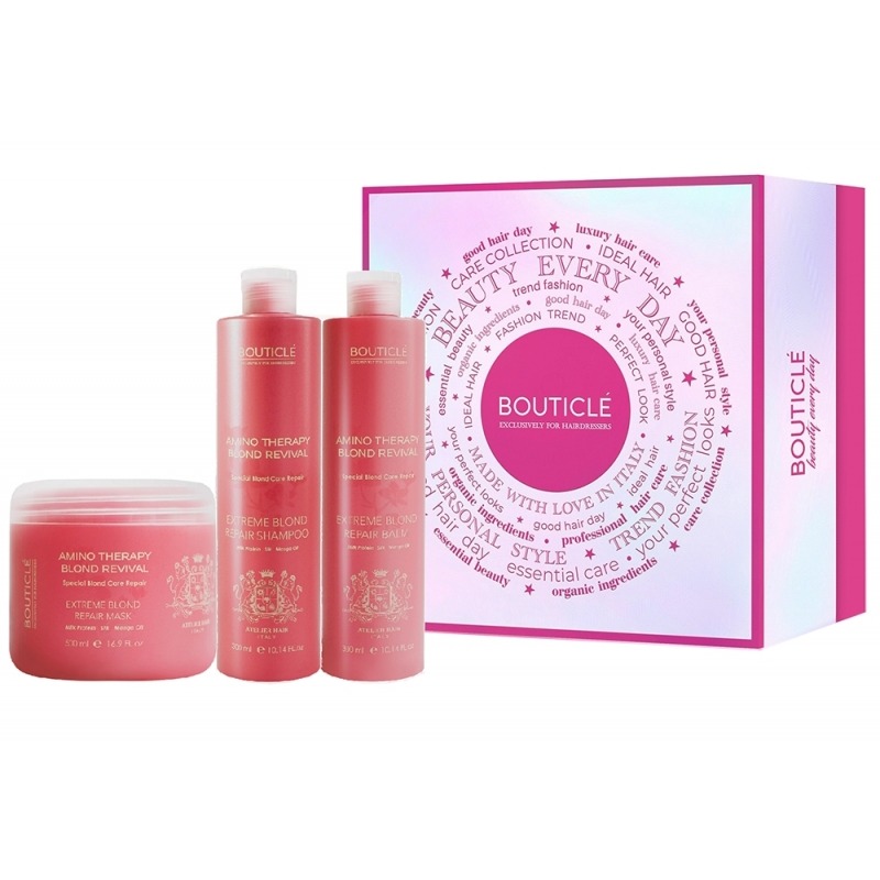 

Набор для волос Bouticle, Amino Therapy Blond Revival