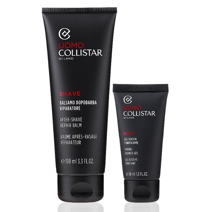 

Набор для тела Collistar, After-Shave Repair Balm +Toning Shower Gel