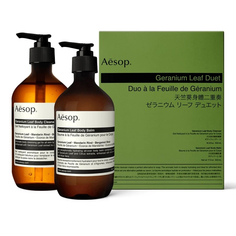 

Набор для тела Aesop, Geranium Leaf Duet