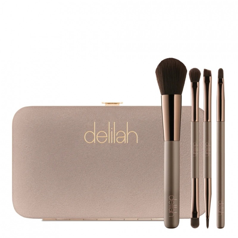 

Аксессуары для макияжа Delilah, Vegan Travel Brush Collection