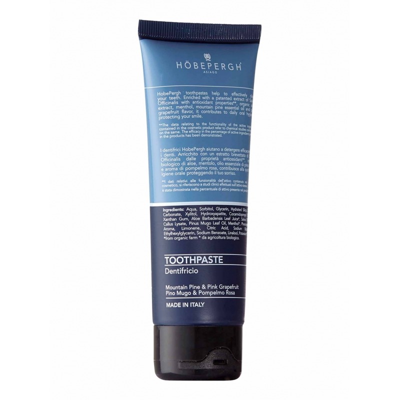 

Зубная паста Hobe Pergh, Mountain Pine & Pink Grapefruit