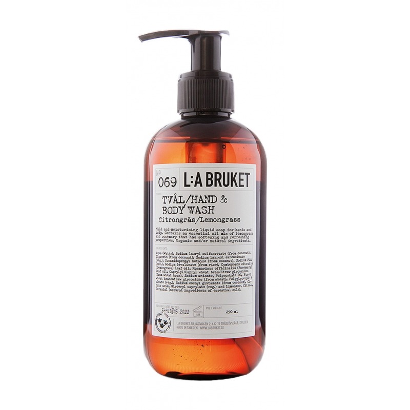 

Мыло для тела L:A Bruket, No.069 Lemongrass