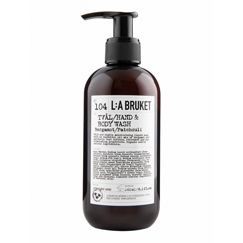 

Мыло для тела L:A Bruket, No.104 Bergamot, Patchouli