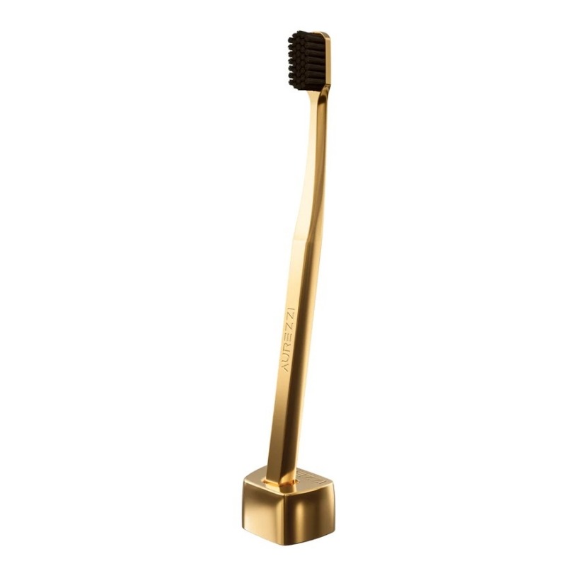 

Зубная щетка Aurezzi, 24K Gold Black