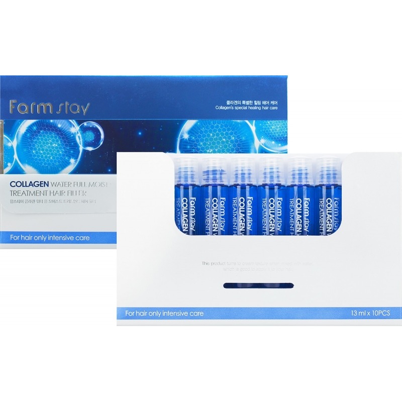 

Сыворотка для волос FarmStay, Collagen Water Full Moist