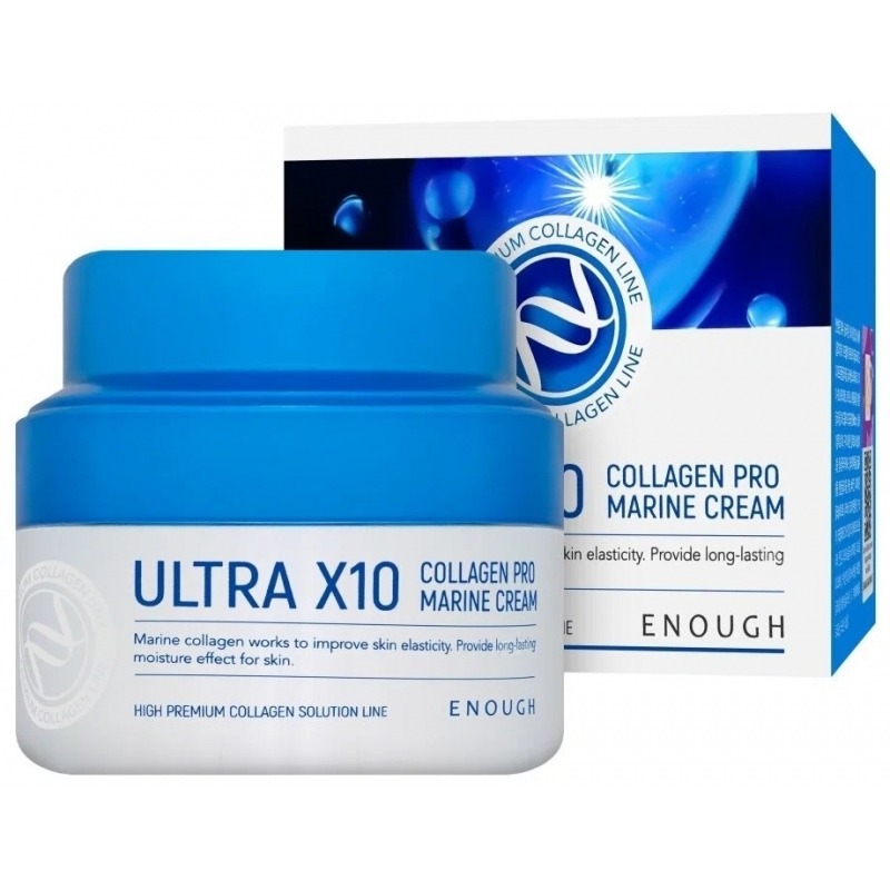 

Крем для лица Enough, Ultra X10 Collagen Pro Marine