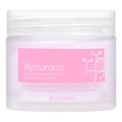 Крем для лица 3W Clinic Hyaluronic Natural Time Sleep - фото 1