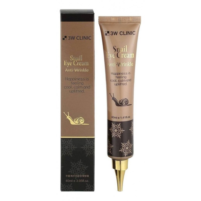 

Крем для лица 3W Clinic, Snail Eye Cream Anti Wrinkle