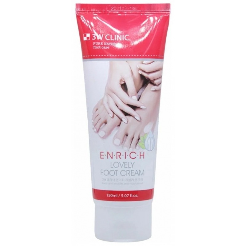 

Крем для ног 3W Clinic, Enrich Lovely