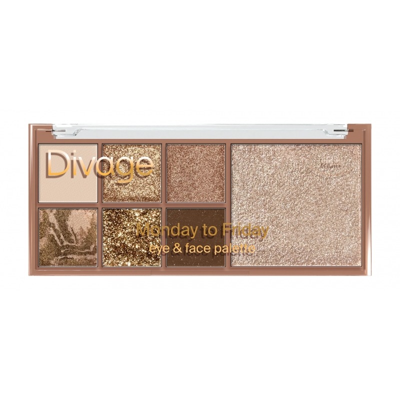 

Тени для век Divage, Monday To Friday