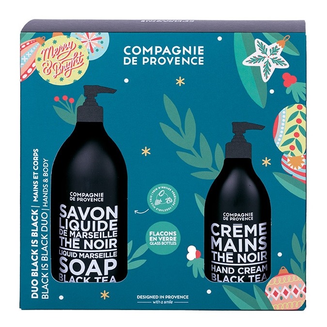 

Набор для тела Compagnie De Provence, Black is Black Duo