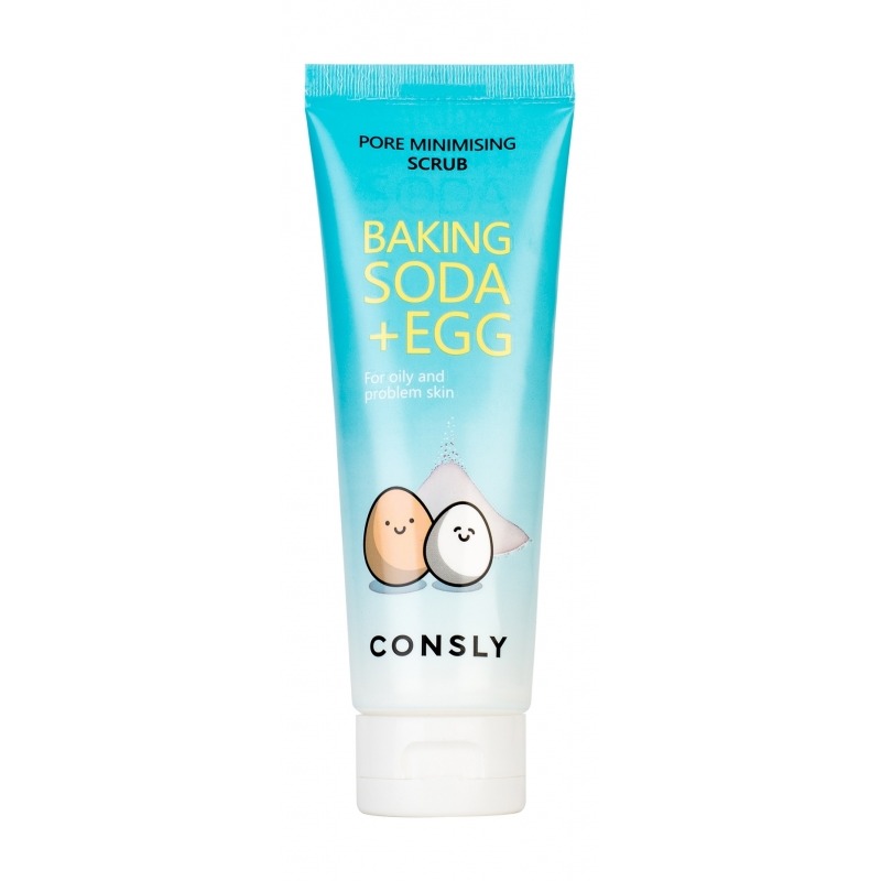 

Скраб для лица Consly, Baking Soda & Egg