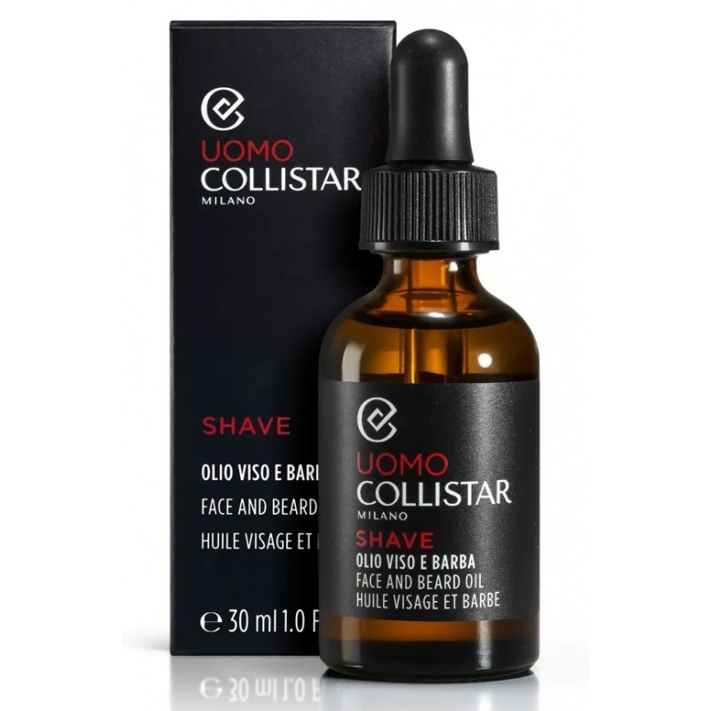 

Масло для лица Collistar, Uomo Face and Beard Oil