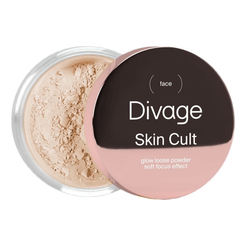 

Пудра для лица Divage, Skin Cult Glow Loose