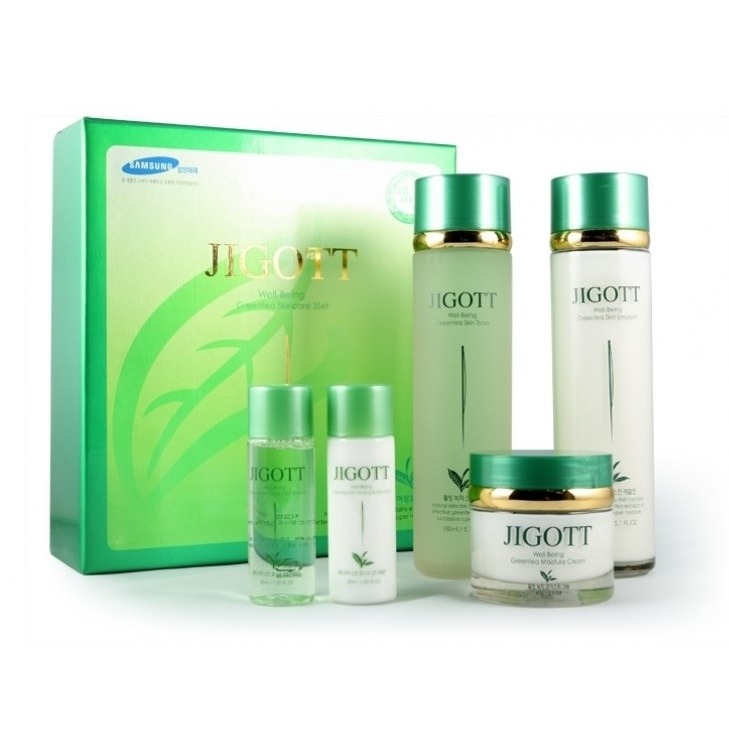 

Набор для лица Jigott, Well-Being Greentea Skin Care 3