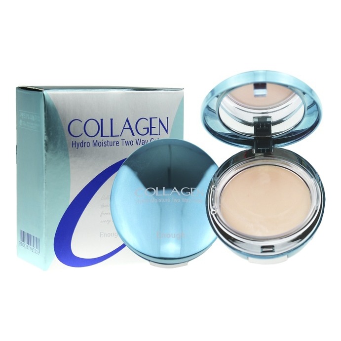 Enough Компактная пудра с коллагеном Collagen Hydro Moisture Two Way ...