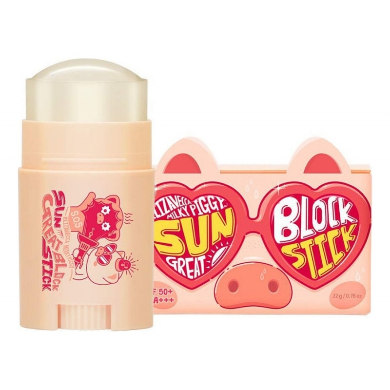 

Средства для загара Elizavecca, Milky Piggy Sun Great Block Stick SPF50+ PA+++
