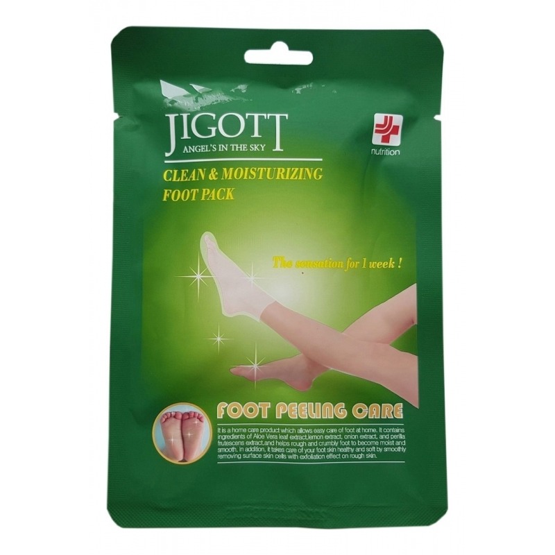 

Маска для ног Jigott, Clean & Moisturizing Foot