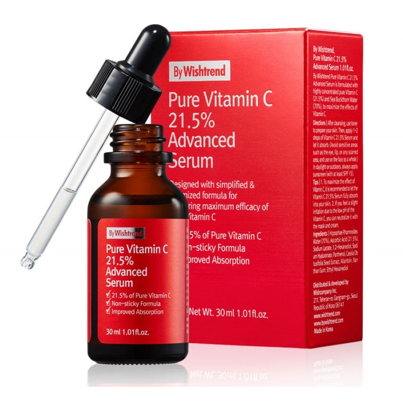 

Сыворотка для лица By Wishtrend, Pure Vitamin C 21.5%