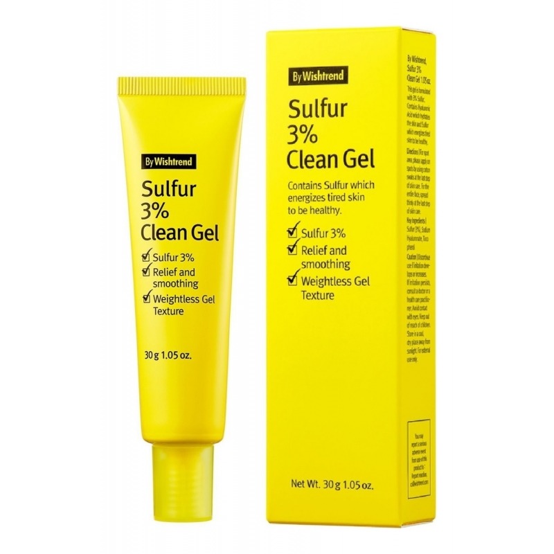 

Гель для лица By Wishtrend, Sulfur 3%