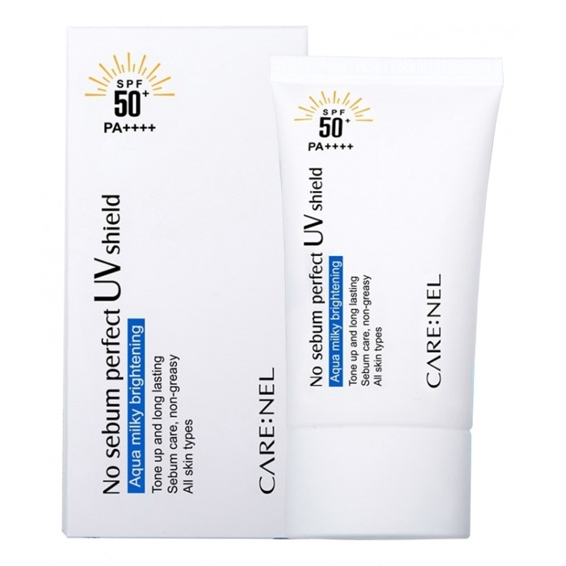 Средства для загара Care:Nel No Sebum Perfect UV Shield SPF50+ PA++++