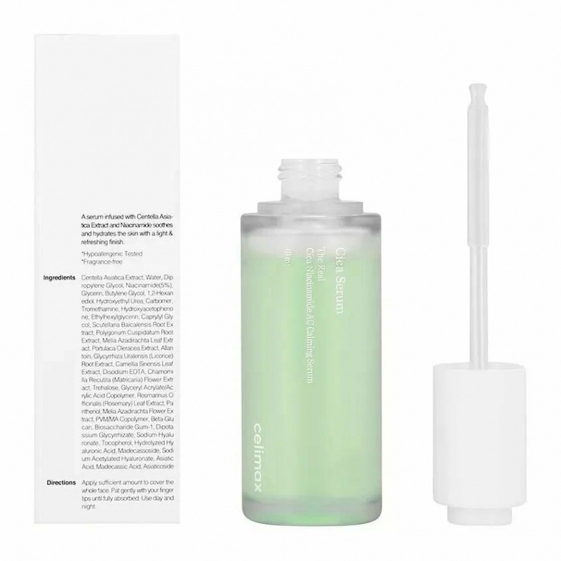 

Сыворотка для лица Celimax, Cica Niacinamide AC Calming