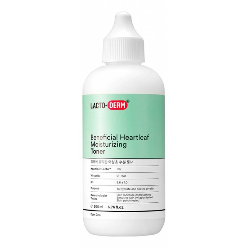 

Тонер для лица CKD, Lacto-Derm Beneficial Heartleaf Moisturizing