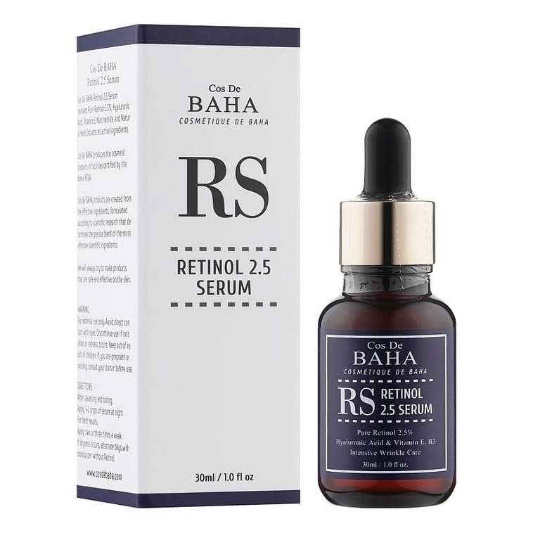 

Сыворотка для лица Cos De Baha, Retinol 2,5 Serum