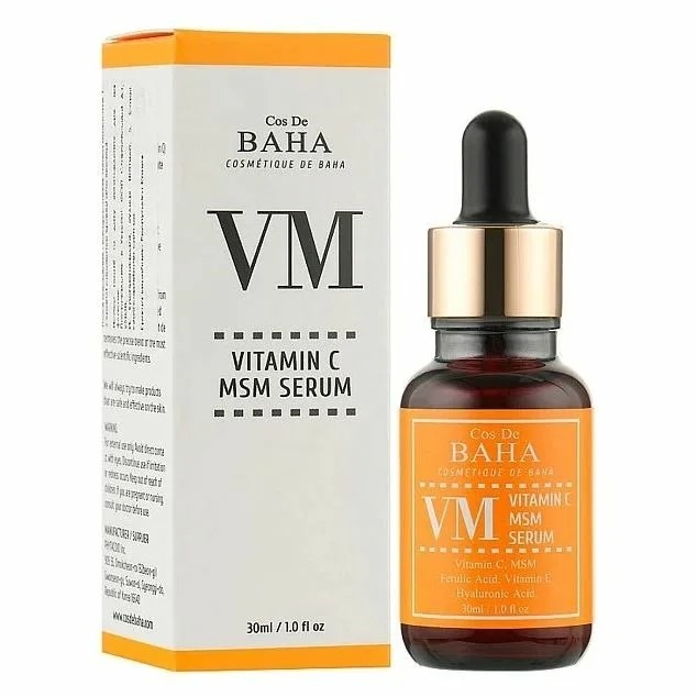 

Сыворотка для лица Cos De Baha, Vitamin C MSM (VM)