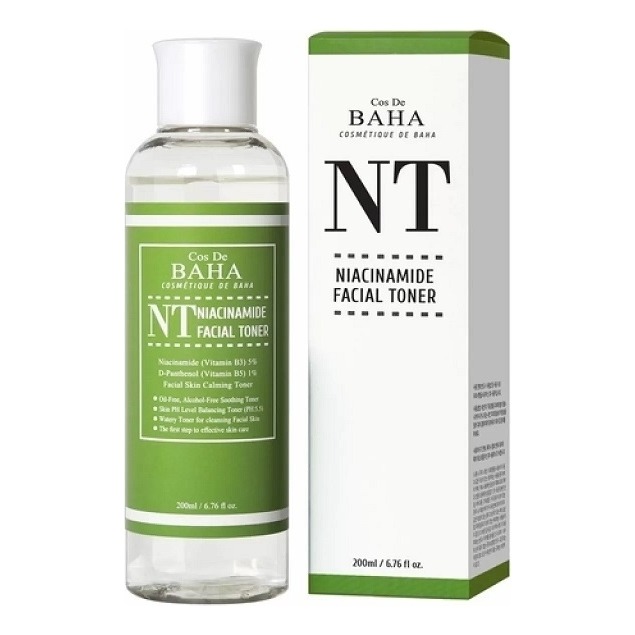 

Тонер для лица Cos De Baha, Niacinamide Facial (NT)