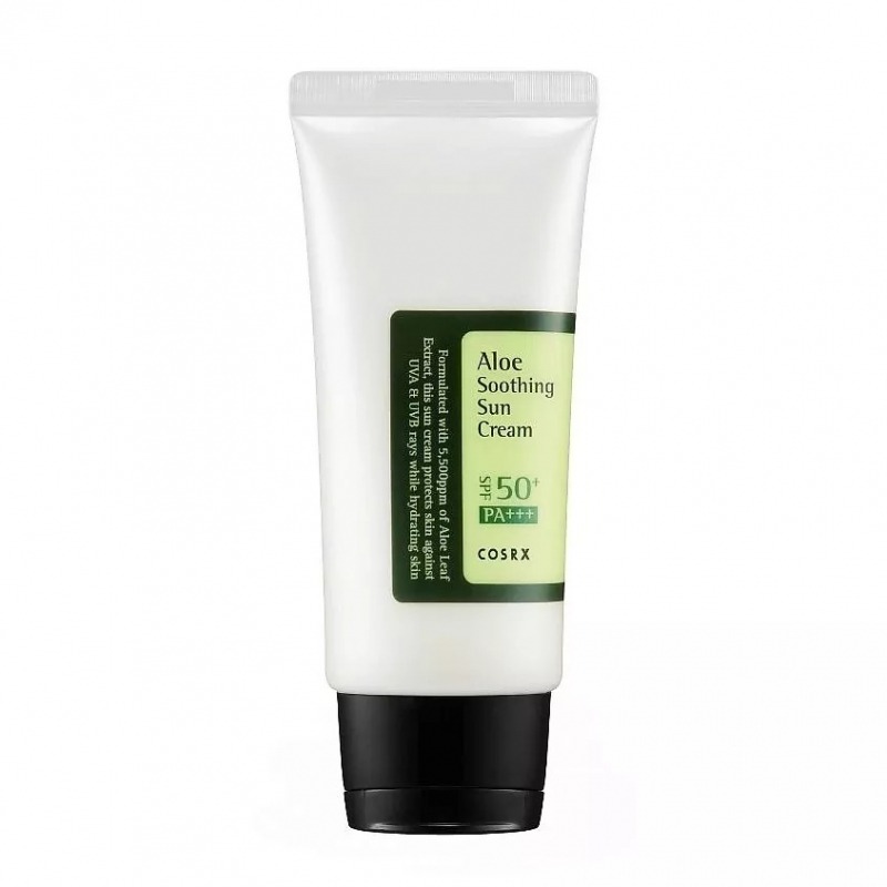 

Средства для загара Cosrx, Aloe Soothing Sun Cream SPF50 PA+++