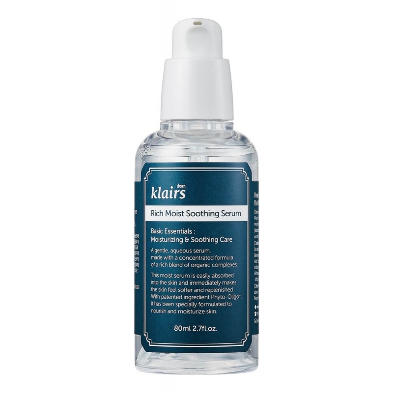 

Сыворотка для лица Dear, Klairs, Rich Moist Soothing